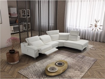 Advanced Adjustable Full Italian Leather Sectionals