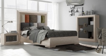 Unique Wood Modern Master Bedroom Set