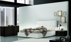 Made in Italy Leather Modern Master Bedroom Set Made in Italy Leather Modern Master Bedroom Set