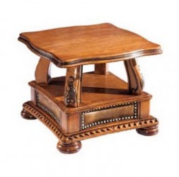 Oakman Wooden Coffee Table