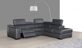 Modern Leather Sectionals With, Modern Leather Recliner Sectional