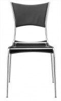 Vixen Dining Chair with Leatherette Back