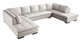 Elite Sectional Upholstered in Real Leather