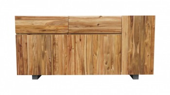 Live Edge Acacia Wood Buffet