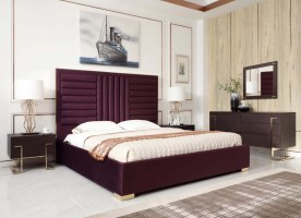 Unique Transitional and Contemporary Luxury Bedroom Set Furniture