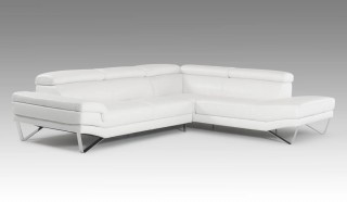 Luxury Sectional Upholstered in Real Leather