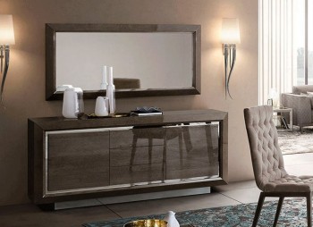 Elite European Modern Buffet in Wood Elite European Modern Buffet in Wood