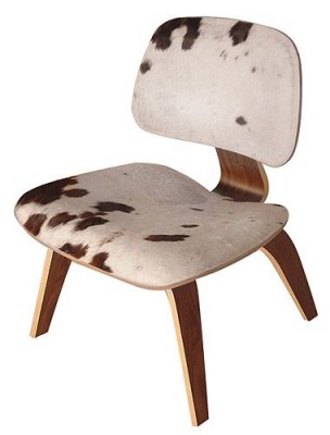 Plywood Chip Chair in Pony Color Charles Ray Eames Style
