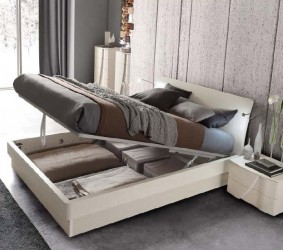 Made in Italy Wood Modern Contemporary Bedroom Designs feat Light