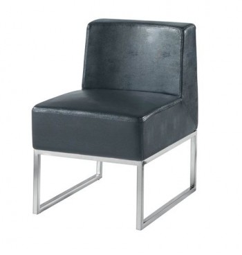 Black Color Contemporary Dining Chair