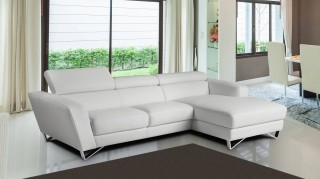 High-class Leather Upholstery Corner L-shape Sofa