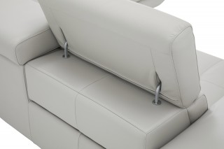 Advanced Adjustable Full Leather Corner Couch