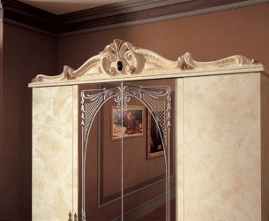 Made in Italy Leather High End Bedroom Furniture