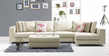 Exquisite Designer Micro Suede Fabric Sectional