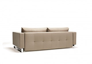 Fabric Upholstered Contemporary Sofa Bed