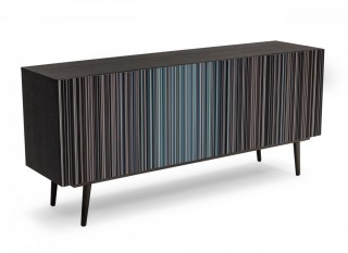 Modern Multicolor Black Ash Buffet