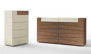 Stylish Wood Modern Design Bed Set with Extra Storage