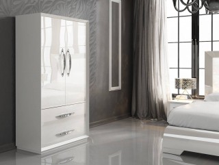 Made in Spain Leather Modern Contemporary Bedroom Designs in White