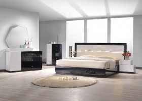 Elegant Wood Designer Furniture Collection with Grey Black Lacquer