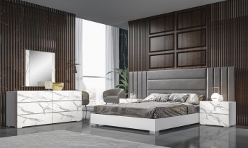 Made in Italy Wood Bedroom Set Design with Extra Storage Made in Italy Wood Bedroom Set Design with Extra Storage