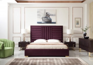 Unique Transitional and Contemporary Luxury Bedroom Set Furniture