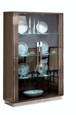 Glass Doors and Shelves Two Door China from Italy Glass Doors and Shelves Two Door China from Italy