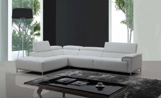 Elegant Full Italian Leather Sectionals