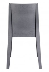 Caesar Chair with Brushed Steel Accents