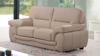 Top Grain Italian Leather Sofa Set