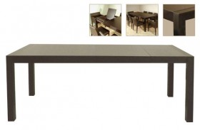 Quartz Extendable Dining Table Finished in Oak