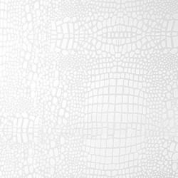 White Contemporary CrocodileTextured and Lacquer Buffet