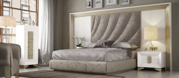 Exquisite Wood High End Platform Bed