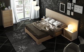 Unique Wood Elite Platform Bed with Drawers Unique Wood Elite Platform Bed with Drawers