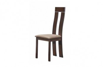 Sturdy Wood and Fabric Contemporary Dining Side Chair