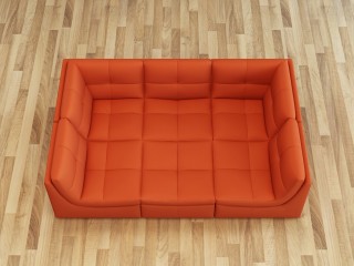 Advanced Adjustable Leather Sectional