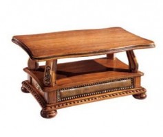 Oakman Wooden Coffee Table