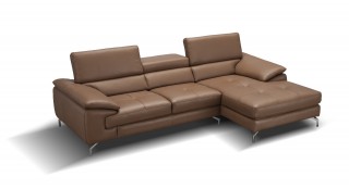 Overnice Quality Leather L-shape Sectional