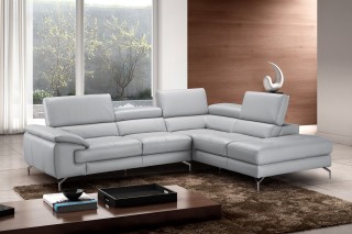 Advanced Adjustable Covered in All Leather Sectional