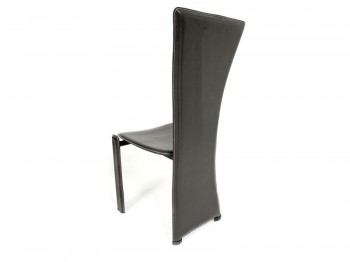 Spalding Stitched leather Contemporary Dining Chair