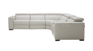 Unique Leather Upholstery Corner L-shape Sofa