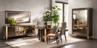 4 Door Italian Buffet for Modern Room