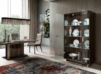 Dark Brown 2-Door Buffet for Dining Room Dark Brown 2-Door Buffet for Dining Room