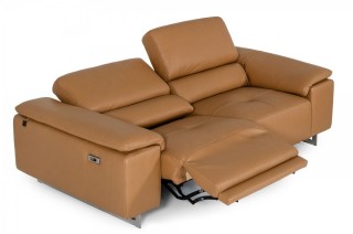 President Italian Made Leather Sofa Set