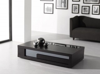 Wenge Wood Contemporary Coffee Table