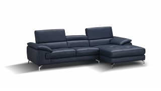 Adjustable Advanced Modern Leather L-shape Sectional