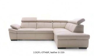 Advanced Adjustable Leather Curved Corner Sofa