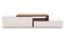 Contemporary Walnut Floating TV Stand Contemporary Walnut Floating TV Stand