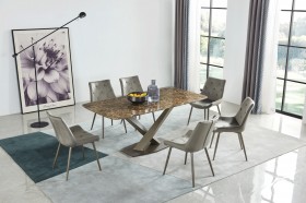 Contemporary Extendable Kitchen Dinette Sets