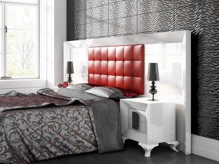Made in Spain Leather High End Bedroom Furniture Sets