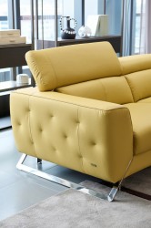 Adjustable Advanced Italian Leather Living Room Furniture